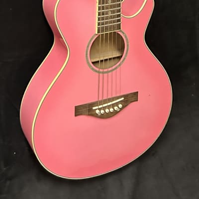 Daisy Rock Acoustic Single Cut - Pink image 3