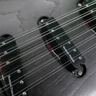 Framus 17 - Double Neck Bass and 12-String Guitar 2002 natural ebony fishbone image 11