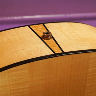 2012 Twigg-Smith (Vermont-made, Boutique) Jumbo Guitar (VIDEO! Flamed Maple, Fancy, Ready to Go) image 17