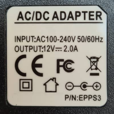 Power Supply Replacement For The Yamaha Psr E473 Portable Keyboard Digital Piano Adapter Uk 12 V 2 A Bild 2