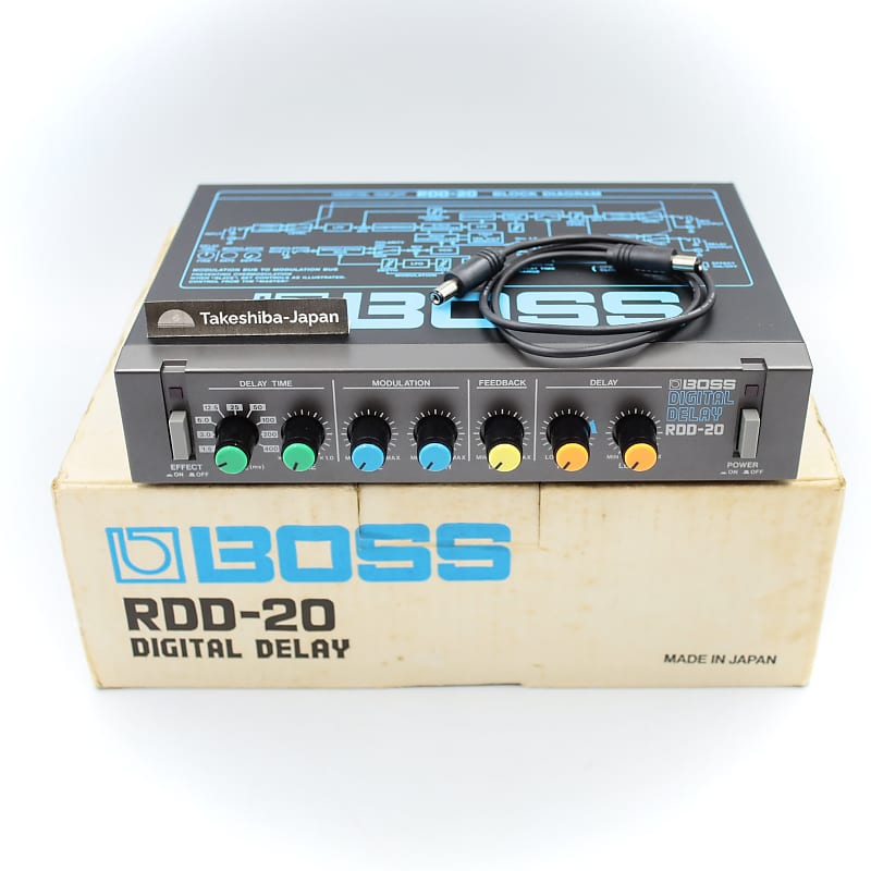 BOSS RDD-20 デジタルディレイ(Boss RDD-20 Digitel Delay With BOSS RDD-20 デジタルディレイ(Boss RDD-20 Digitel Delay With