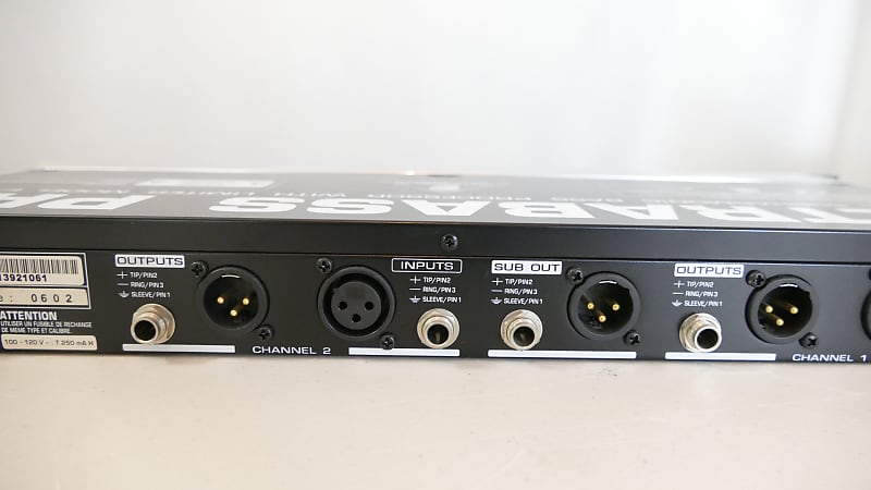 ULTRABASS PRO EX1200 サブハーモニックベースプロセッサー ULTRABASS PRO EX1200 サブハーモニックベースプロセッサー