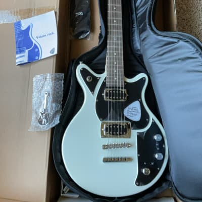 RARE First Act VW Volkswagen Garage Master Electric Guitar White Black w/ Case for sale