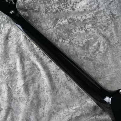 ESP E-II SV Black w/White Stripes [Made in Japan!!] | Reverb