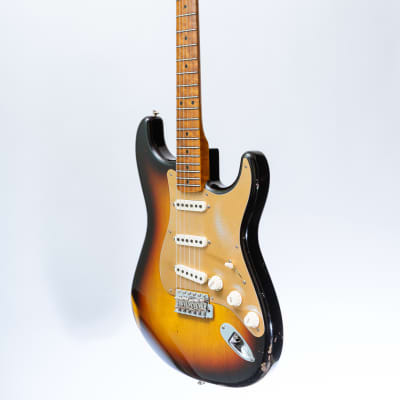 Fender Custom Shop Roasted '56 Stratocaster Relic 2022 - Faded Aged 2-Tone Sunburst image 3