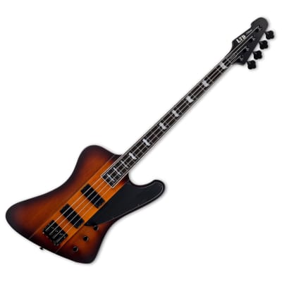 LTD (ESP) Phoenix-1004, 4-String Bass Guitar, Tobacco Sunburst Satin for sale