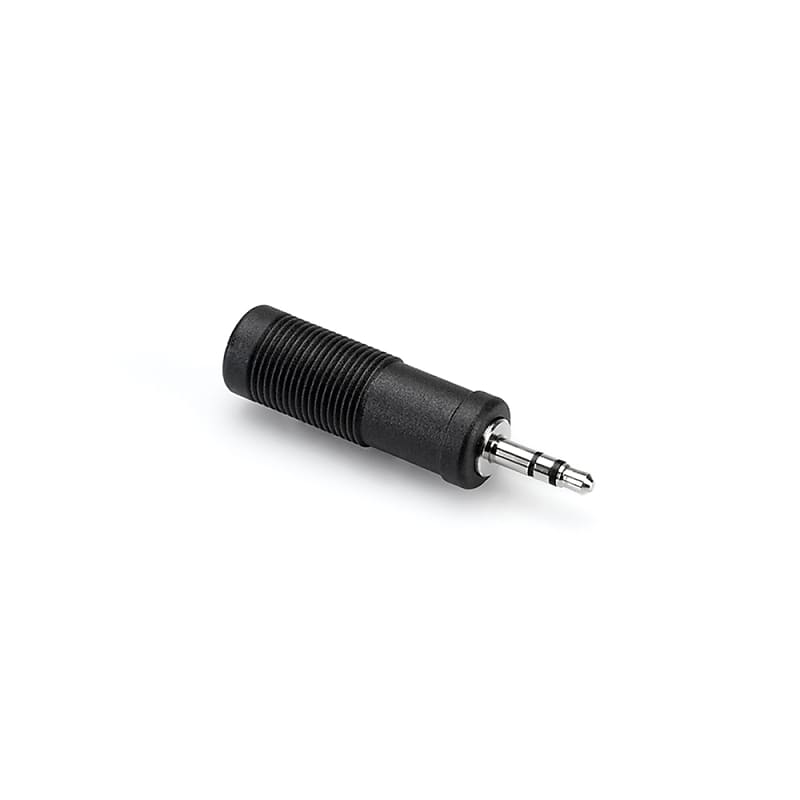 Hosa GMP-112 Adaptor, 1/4 in TRS Female to 3.5 mm TRS 1/8" Male Adapter image 1