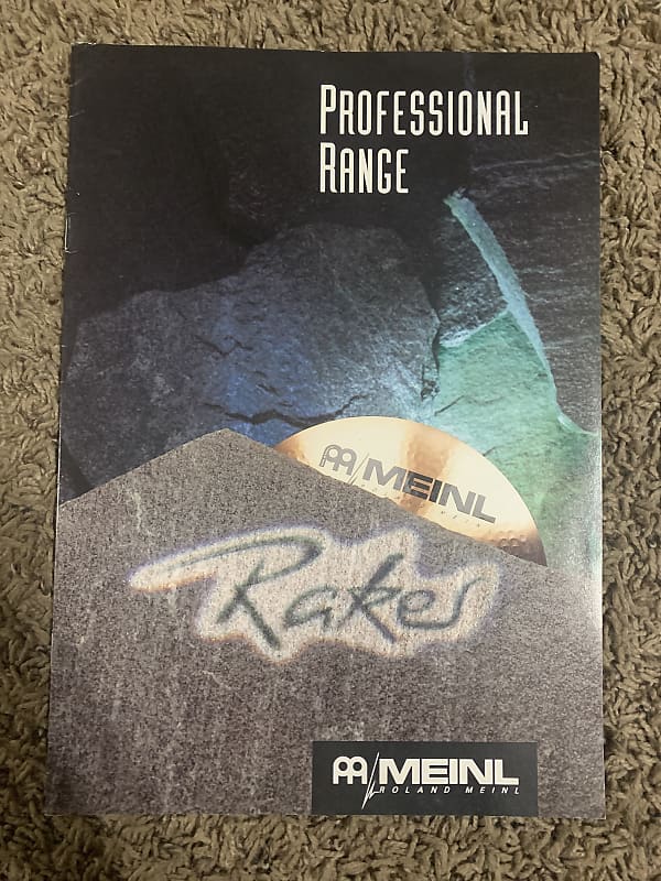 PA/Meinl Cymbal Catalog Reverb