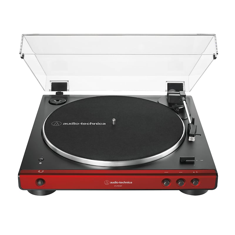 Audio-Technica AT-LP60XBT Fully Automatic Wireless Belt-Drive Turntable  			