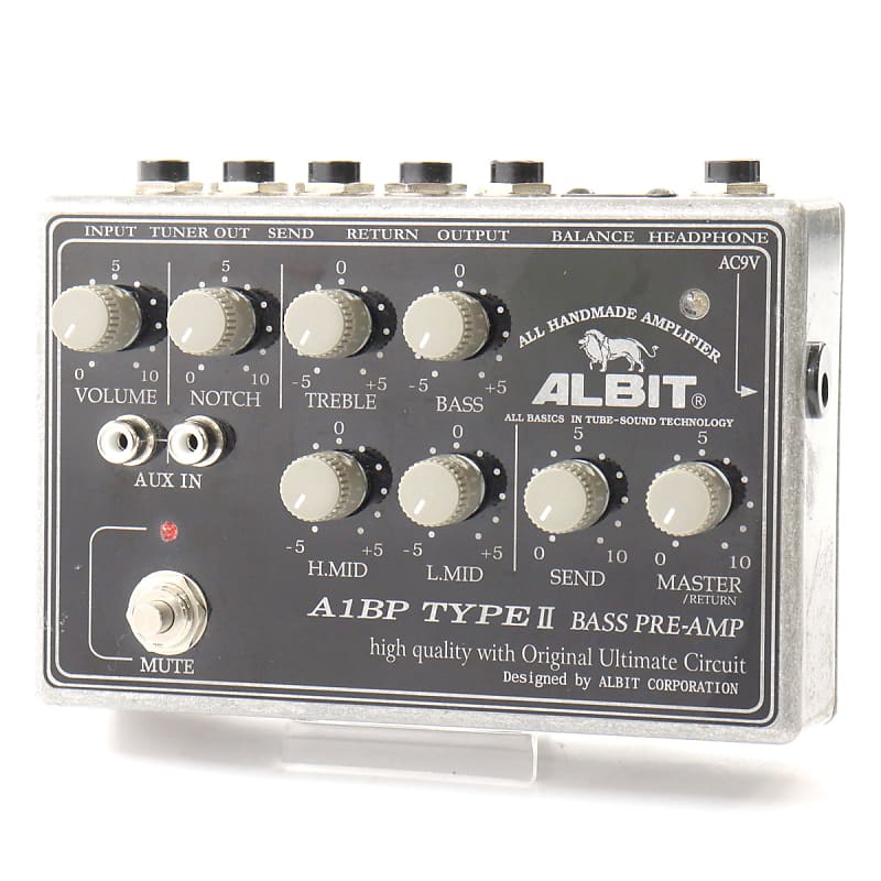 ALBIT A1BP Type II Bass Preamp DI [SN 7895] (04/01)