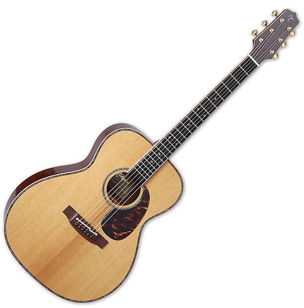Takamine EF75M TT Limited Edition Thermal Top Series OM Acoustic/Electric Guitar image 1