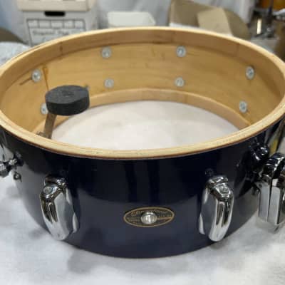 Slingerland 8 Lug Snare Drum 12/1965 - Deep Blue Sparkle image 6