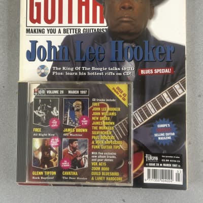 Total Guitar Magazine John Lee Hooker Glen Tipton 1997 - Multi for sale