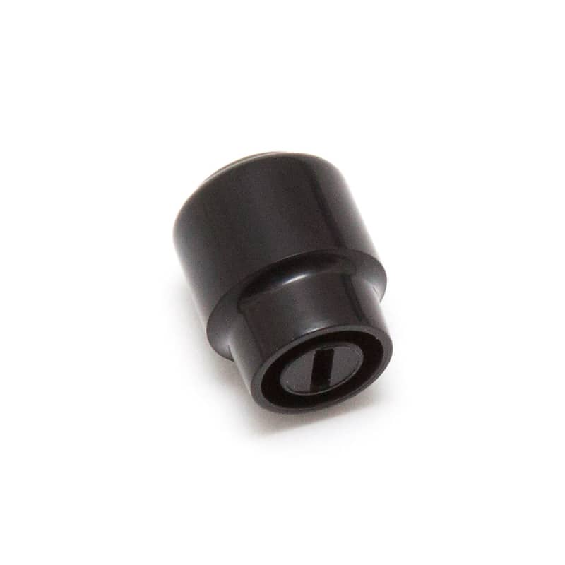 Hosco Telecaster Style Barrel Switch Tip/Knob (Black, Metric (mm)) image 1