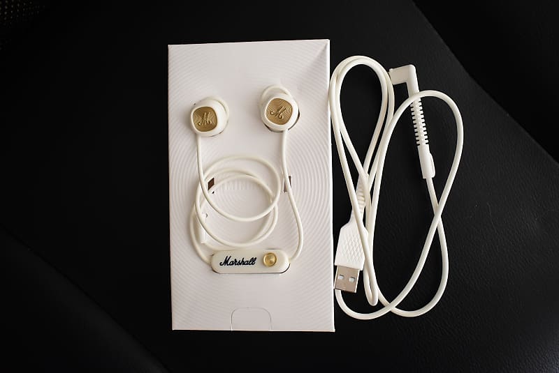Marshall Minor II Bluetooth In-Ear Headphones - White for
