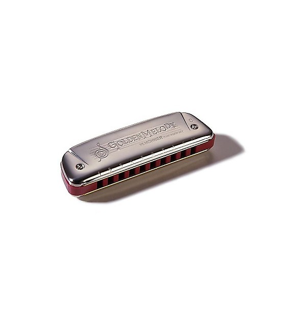 Hohner 542BL-A Progressive Series Golden Melody Harmonica - Key of A image 1