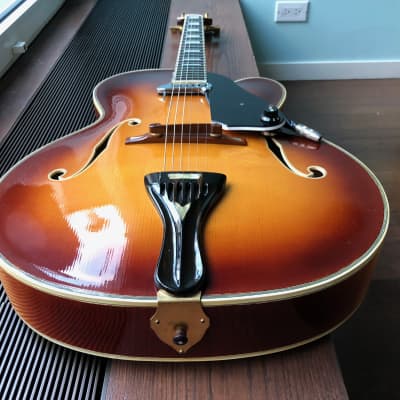 Albanus Professional 17" Archtop (1950's) - RARE and VIBRANT! image 10