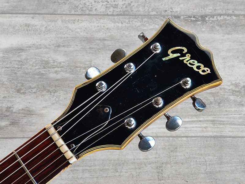 Greco EG-135 ブラック　フルアコ 1960年代 Greco EG-135 Hollow Body Electric Guitar | 1960s Japan Vintage