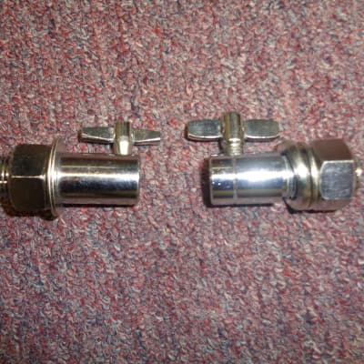 Nicco Bass Drum Spur Mount Fitting (Pair) "New Old Stock"