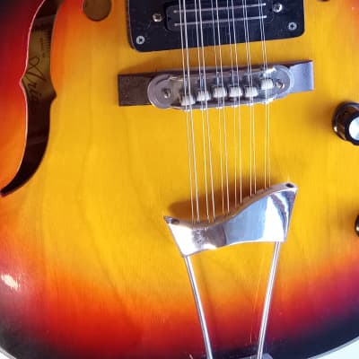 Vintage ARIA 335-style 12-string w/HSC image 3