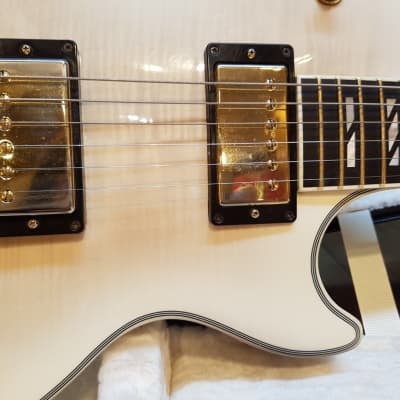 2013 Gibson Les Paul Supreme Whiteburst Mahogany Chamber Chambered LP FlameMaple image 6