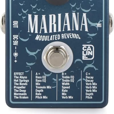 Caline CP-507 Mariana Modulated Reverbs 2021 - Present - Teal for sale