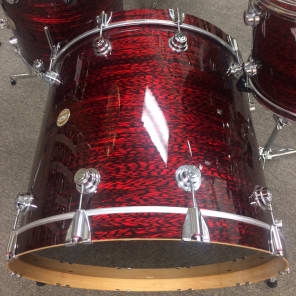 DW 20x24, 10x13, 16x16 Collector's Series drum set  2007 Red Onyx image 8