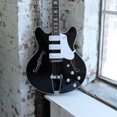 Vox Bobcat S66 Guitar  Black image 7