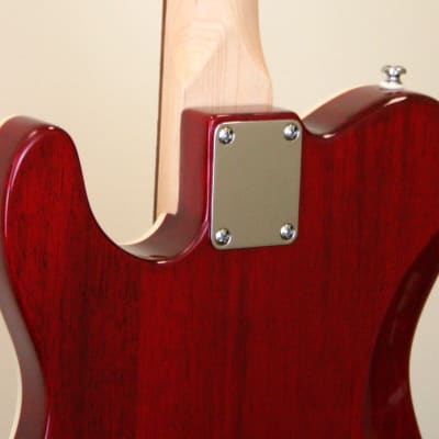 G&L Tribute ASAT Deluxe Carved Top, Transparent Red image 7
