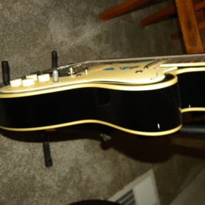 Kay Roger Fritz Reissue Collector's Pre-owned Jimmy Reed "Thin Twin" Black image 5
