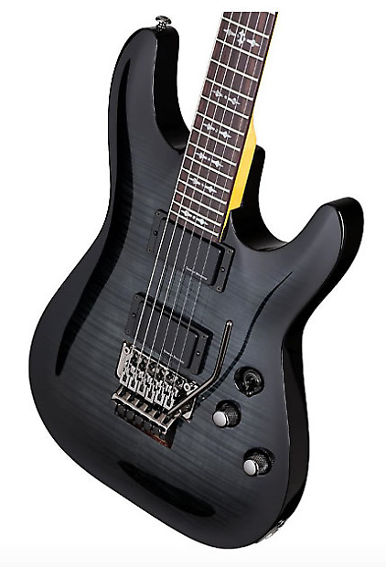 Schecter Demon-6 FR Transparent Black Burst TBB Electric Guitar B-Stock  Demon6 Demon-VI DemonVI