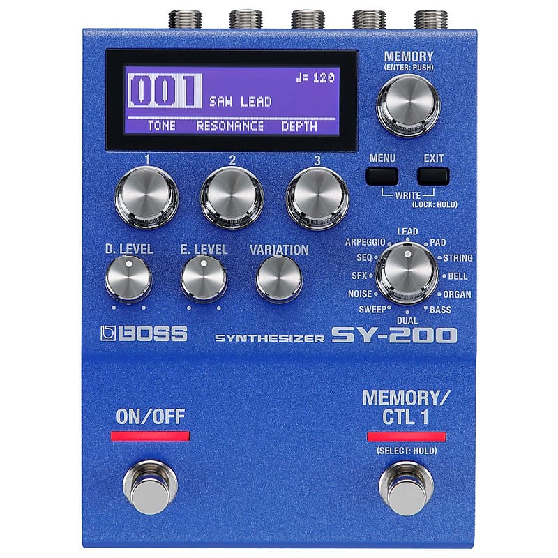 BOSS SY-200 Guitar Synthesizer image 1