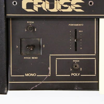 1983 Siel Cruise Vintage Analog Synthesizer Keyboard Rare Mono Synth Poly Hybrid Made in Italy image 12