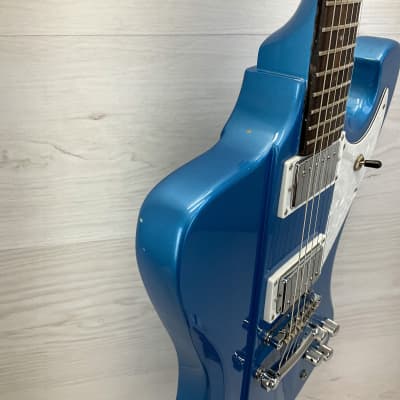 Used Hardluck Kings Spider Electric Guitar Blue image 9