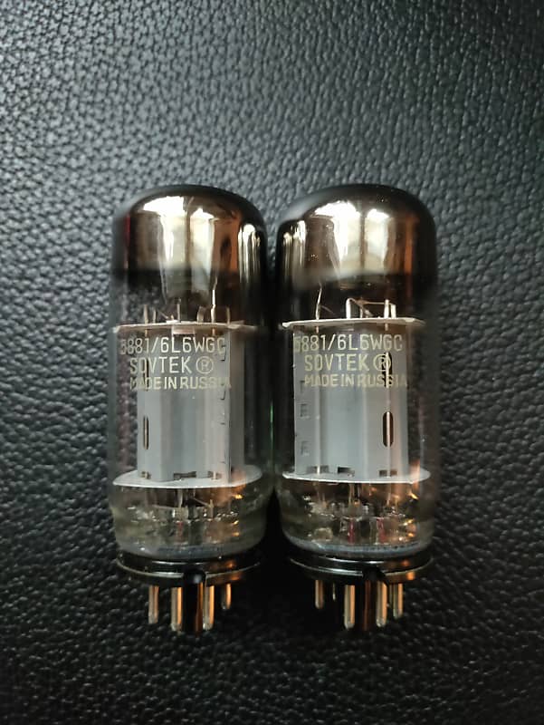 Sovtek 5881/6L6 WGC Pair (Possibly 70's era?)