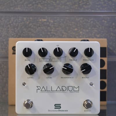 Seymour Duncan Palladium Gain Stage Pedal 2010s White for sale