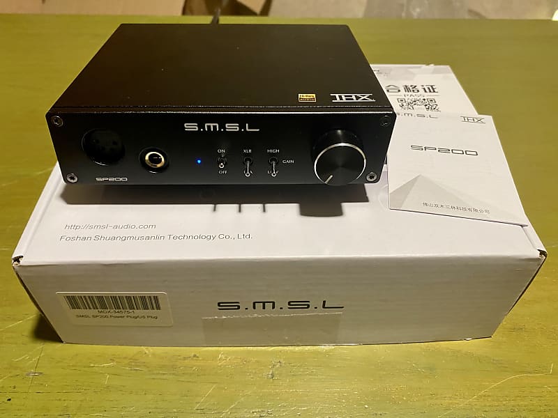 SMSL SP200 THX AAA 888 Headphone Amplifier - Excellent Condition