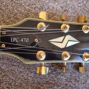 Aria Diamond LPC-470 1988-93 Black and Gold | Reverb