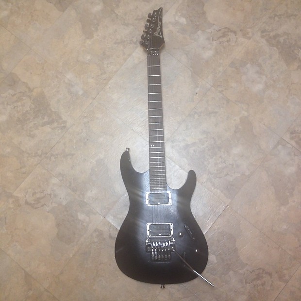 Ibanez S320 Wood Grain Black 2007 Korea | Reverb
