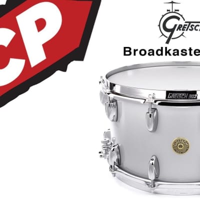 Gretsch Broadkaster Snare Drum 14x8 20-Lug Cadillac Green Gloss w/Micro-Sensitive Strainer image 4