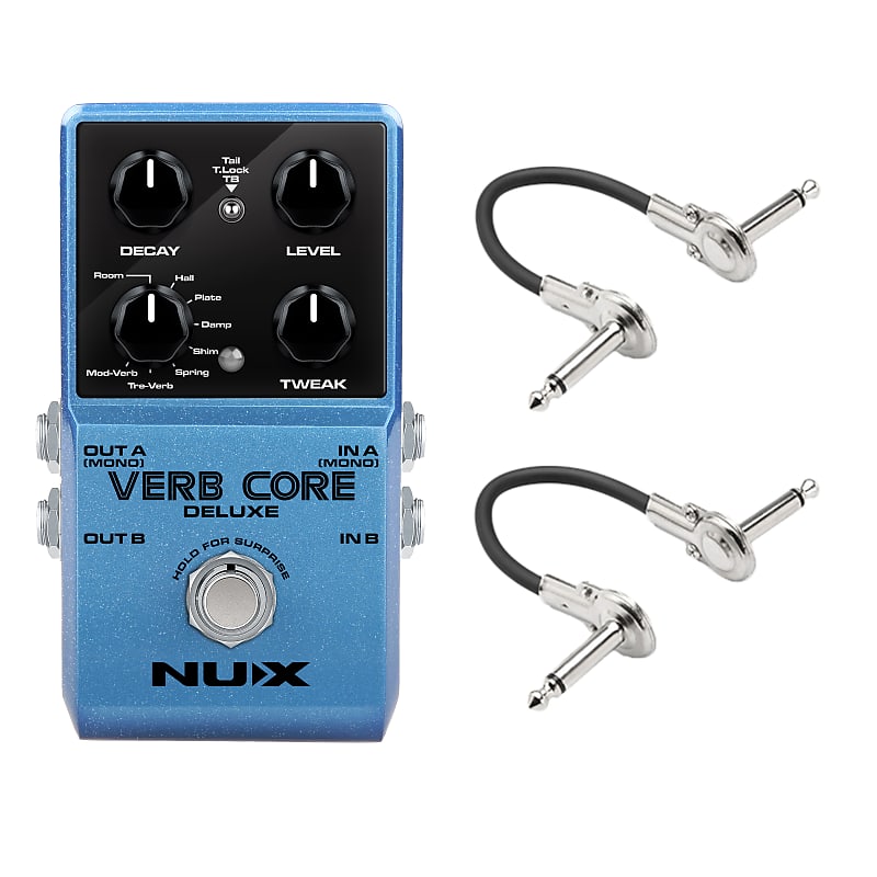 New NUX Verb Core Deluxe Reverb Guitar Effects Pedal Reverb UK