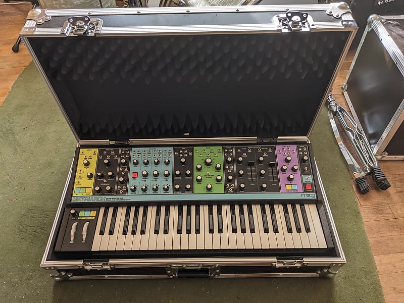 Moog Matriarch Dark 49-Key Semi-Modular Analog Synthesizer 2020 - Present - Black / Black Panel image 1