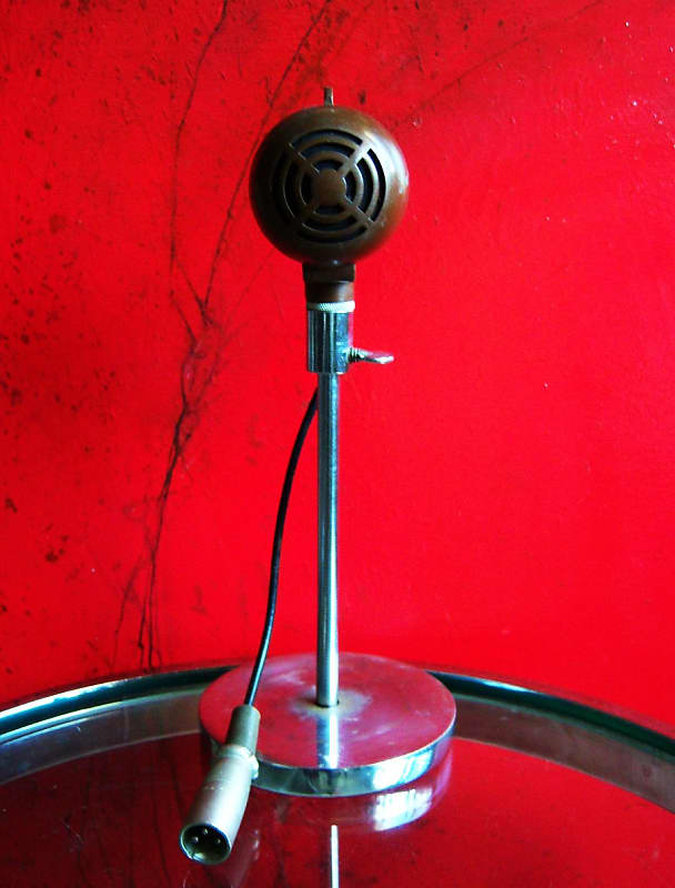 Vintage Turner 34X Crystal Microphone | 1940s As Is – Mad