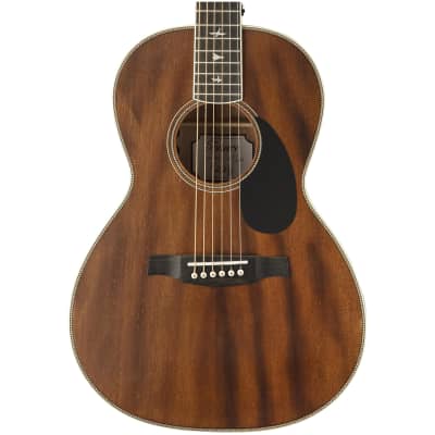 PRS Paul Reed Smith SE P20E Parlor Acoustic-Electric Guitar (with Gig Bag), Vintage Mahogany image 1