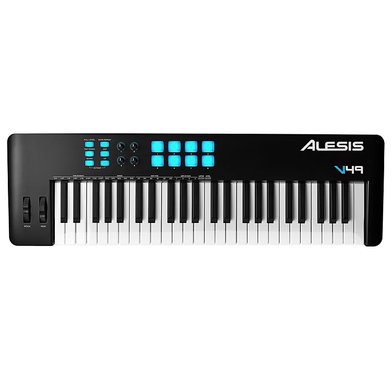 Alesis V49 MKII 49-Key USB MIDI Controller with Beat Pads image 1