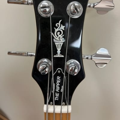 Epiphone Custom Shop Ripper Bass 1999 or so Clear Maple image 4