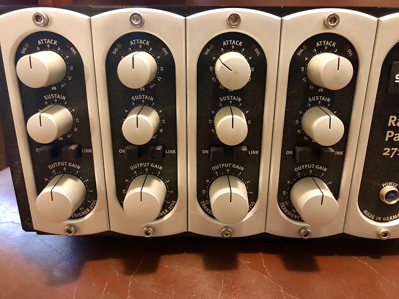 4x SPL Transient Designer modules in 4 channel Rack Pack | Reverb