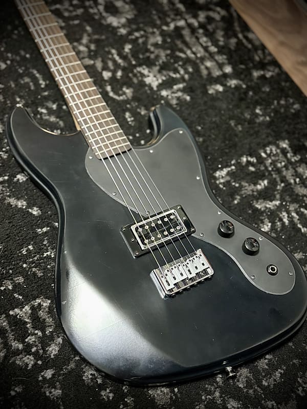 Partscaster Concierge Sixty Six-Style Guitar - Black image 1