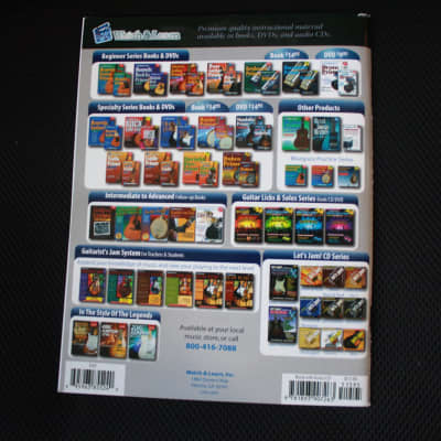 Watch & Learn, Inc. Electric Guitar Primer For Beginners Book w/CD (used)(Consignment) image 4