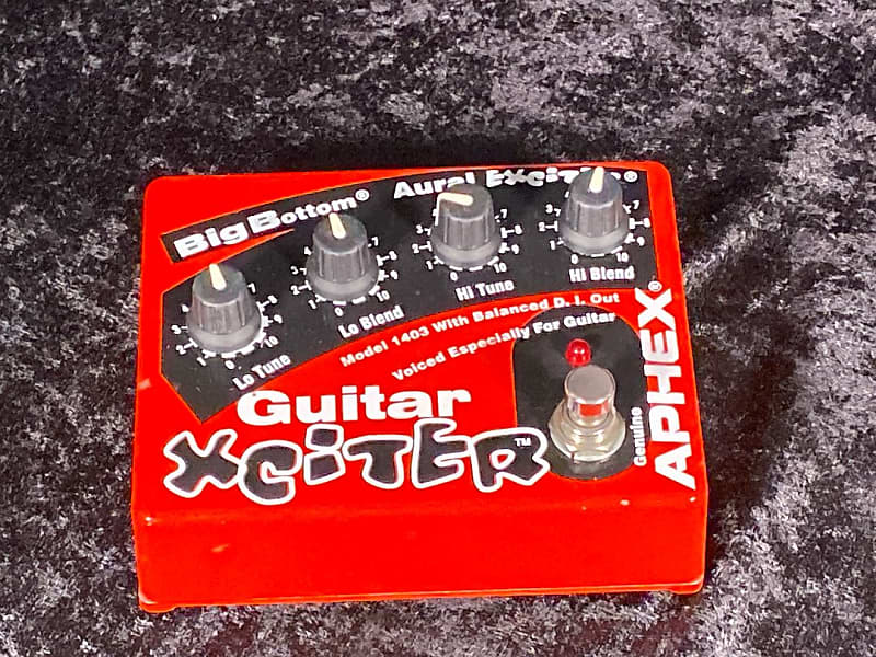 Aphex Aphex Guitar Exciter MultiEffects Guitar Pedal (N45) Reverb
